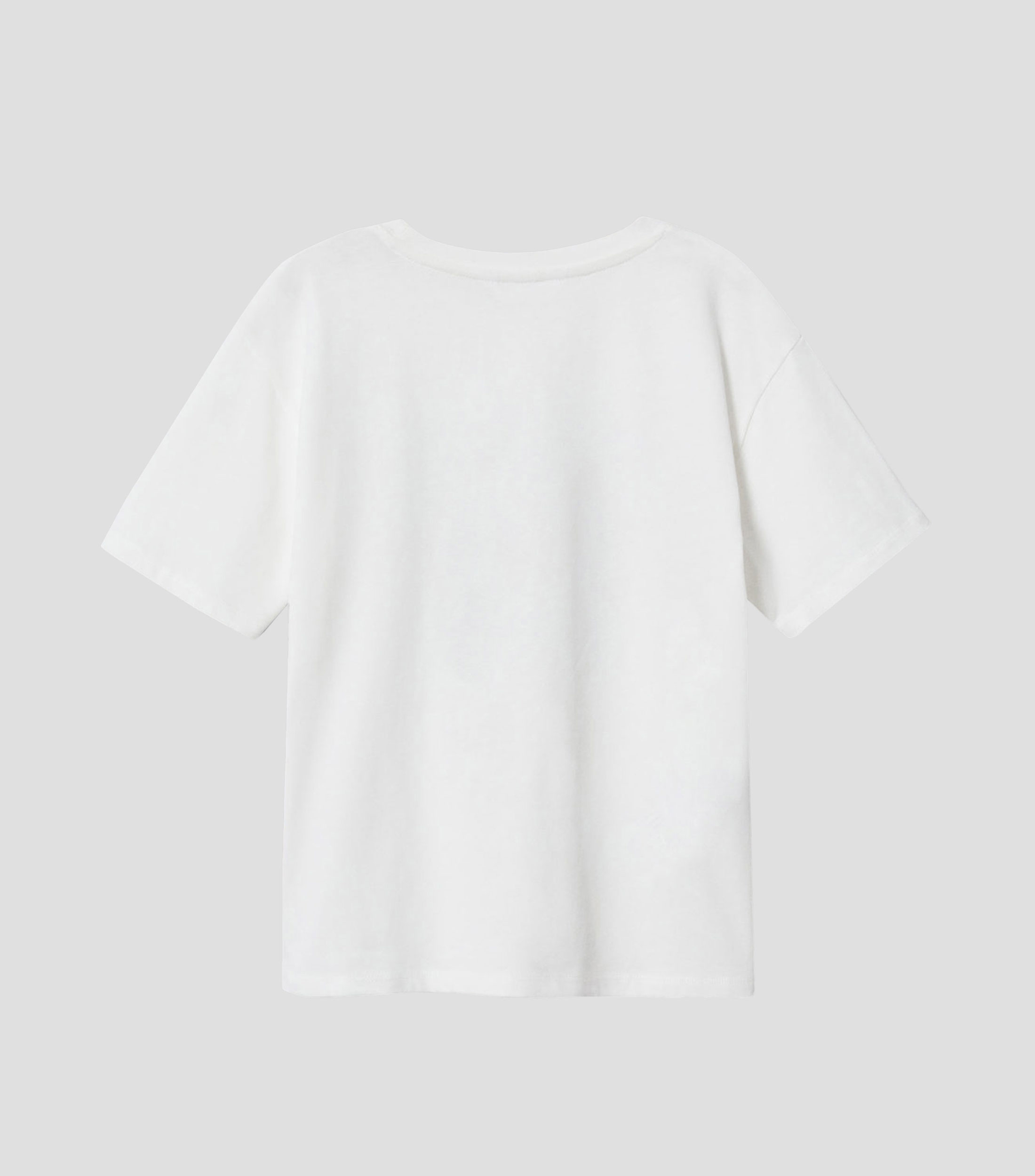 Playera cuello redondo manga corta con estampado Niño